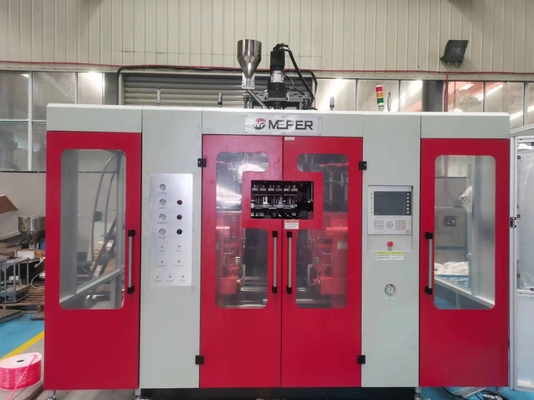 Auto Defleshing System Plastic Bottle Blow Molding Machine Max Capacity 20L