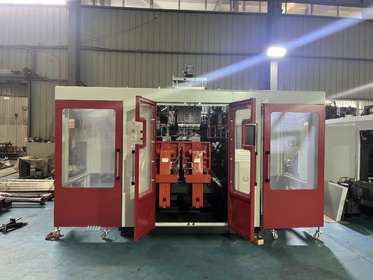 Polypropylene 4 Cavity Automatic Blow Moulding Machine For Customized Production