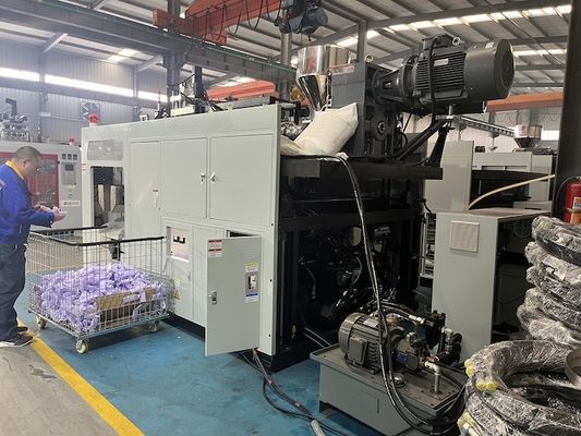 Advanced Parison Control System MOOG 1 litre Plastic Container Blowing Machine For Single / Double Mold Cavity