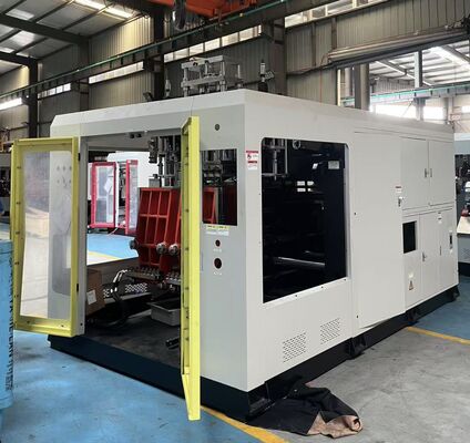 Double Station Fully Automatic Blow Moulding Machine Granules Engineered To Enhance Plastic Bottle Production Efficiency