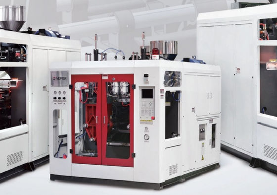 Schneider Contactor Fully Automatic Blow Moulding Machine For 4 Cavities Production