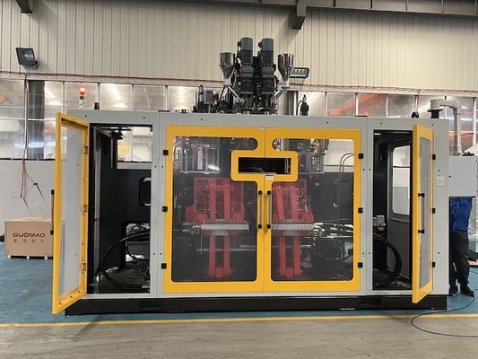 150KN 3 Zone Head Heating Plastic Extrusion Blow Moulding Machine