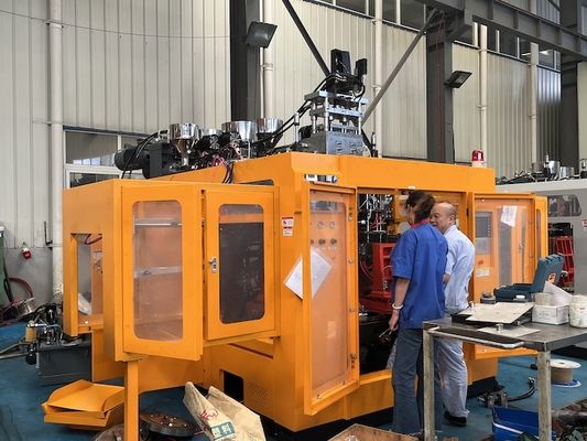 Customized Color Extrusion Blow Molding Machine Automatic 4 Cavity HDPE LDPE PP Milk Bottle Packing