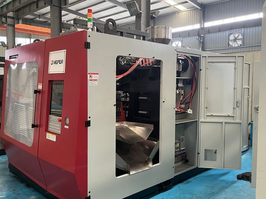 Toggle Type HDPE Blow Molding Machine Milk Bottle Packing Solution