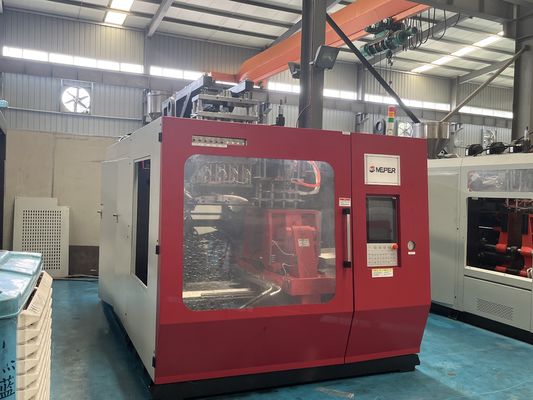 1 Time Automatic Milk Bottle Blowing Machine With Toggle Clamping Schneider Contactor