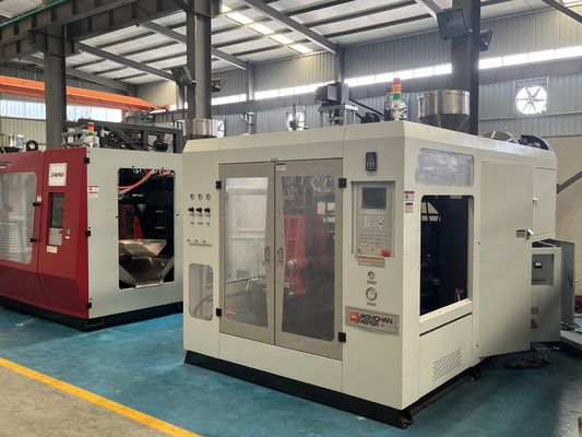 1.5M3/Min 15KW 0.6-0.8MPA 3 Zone Heating Extrusion Blow Molding Machine