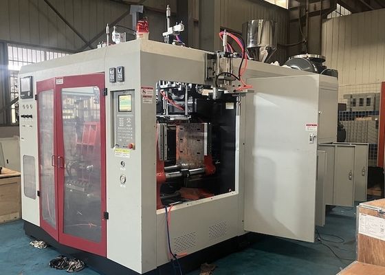 Fully Automatic Extrusion Blow Molding Machine 2 Heads 540mm Plate Stroke