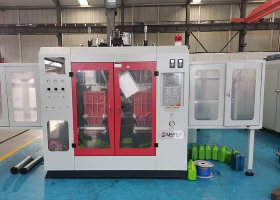Agricultural Chemical 1L Plastic Bottle Blow Molding Machine MP80FD For Hdpe